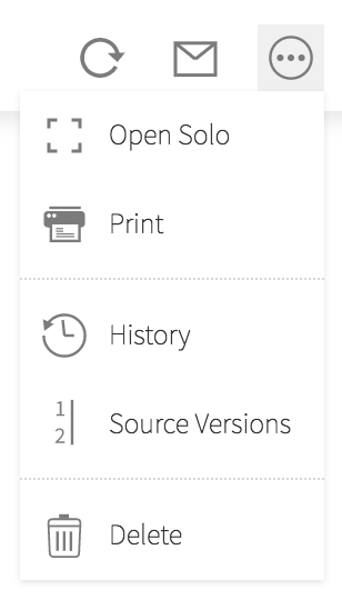 Navigate to R Markdown history