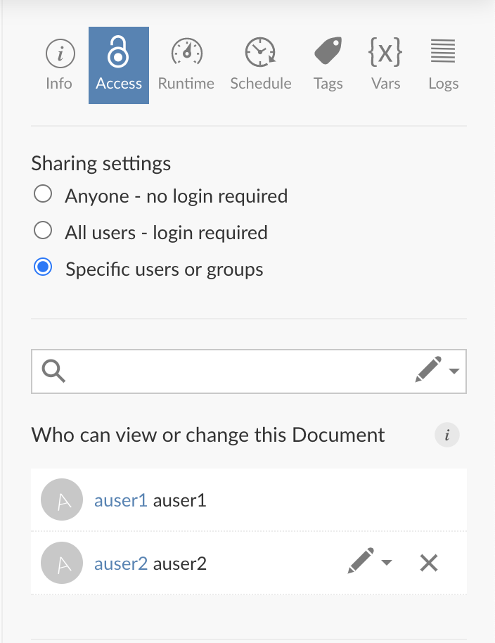 Connect content showing multiple
collaborators.